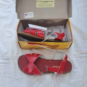 BNWT Red Salt Water Sandals